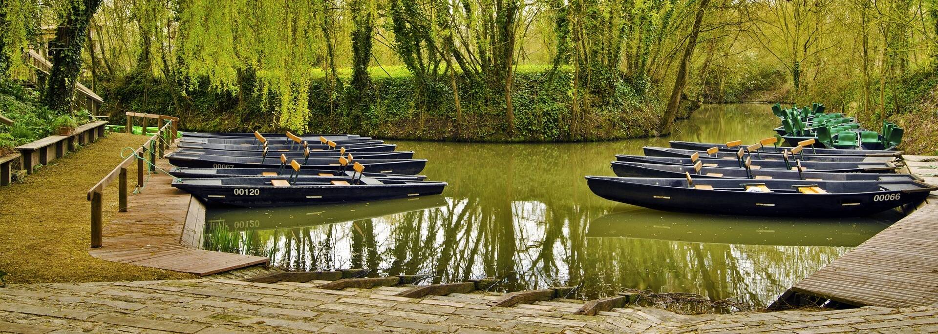 Barques dans le Marais Poitevin - ©Shutterstock