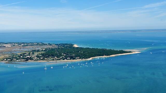 vue aérienne de l’île de Ré © FDHPA 17