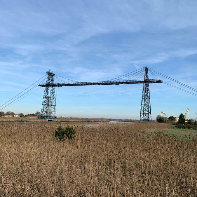 Le Pont Transbordeur de Rochefort en novembre 2019 - ©Maison du Transbordeur