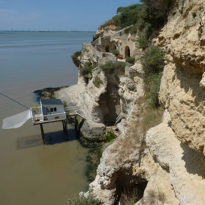 Habitations troglodytes à Meschers-sur-Gironde @FDHPA 17