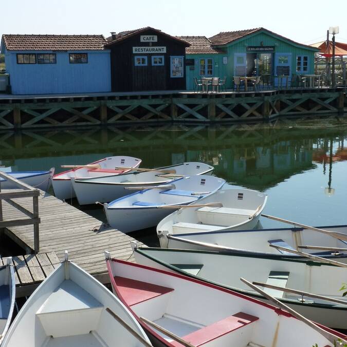 Tour en barque au port des salines - ©P.Migaud / FDHPA17