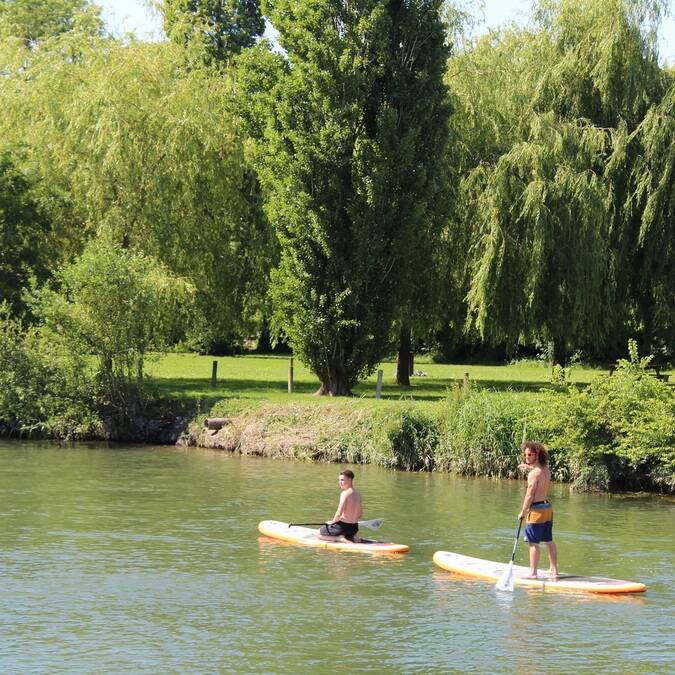 Paddle sur la Charente - ©P.Migaud / FDHPA17